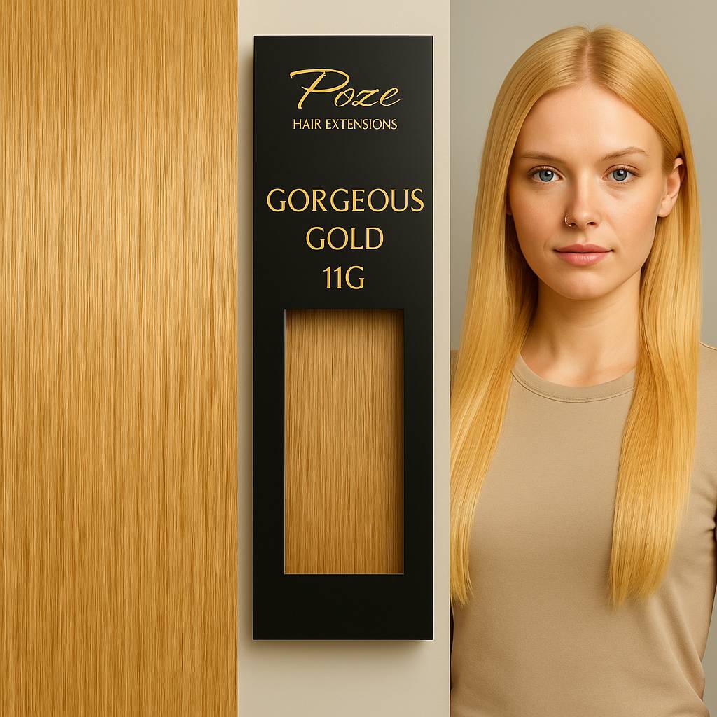 Tape In Hair Extensions Standard - 11G Gorgeous Gold