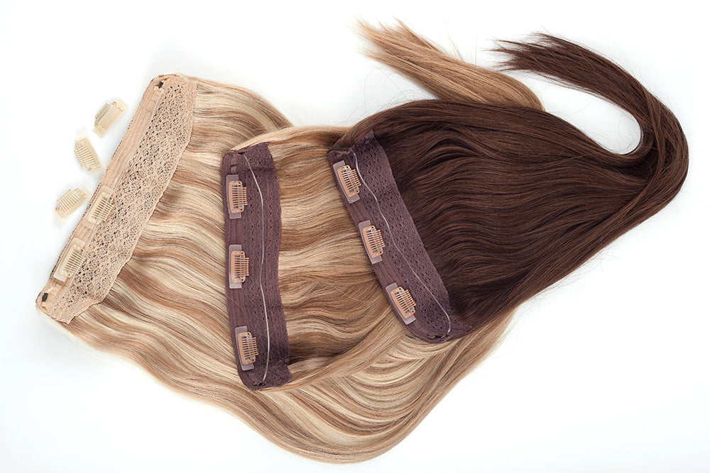 Poze Standard Wire & Clip Extensions - 8A/10NV Ash Mix