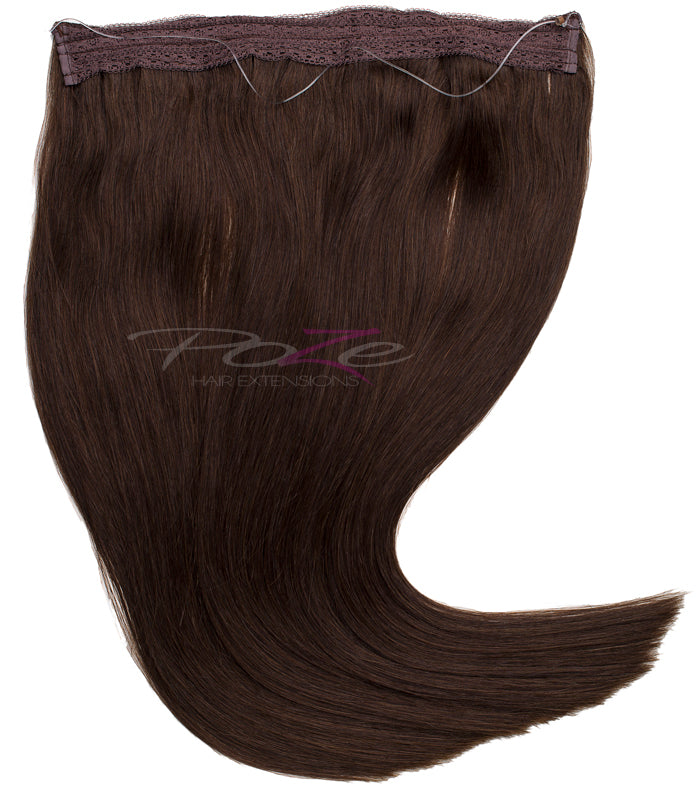 Poze Standard Wire & Clip Extensions - 2B Dark Espresso Brown